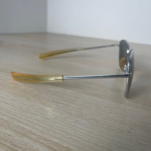 Randolph Engineering Aviator Sunglasses 5 1/2 Chrome AF-58-20 READ - Picture 16 of 16